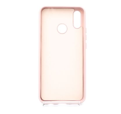 Силиконовый чехол Full Cover для Huawei P Smart+ 2019 pink sand без logo