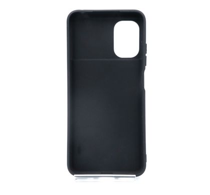 Силиконовый чехол Soft feel для Xiaomi Poco M5 black Candy