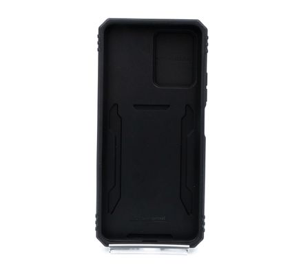 Чохол Camshield Army Ring для Xiaomi Poco X5 5G/Note 12 5G black протиударний шторка/захист камери