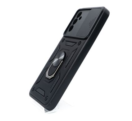 Чохол Camshield Serge Ring for Magnet для Samsung M23 5G black протиударний шторка/захист камери