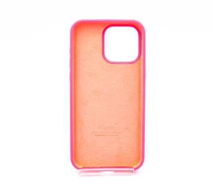 Силіконовий чохол Full Cover для iPhone 15 Pro Max barble pink (hot pink)