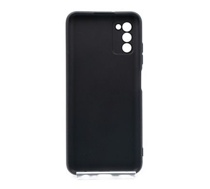 Силіконовий чохол Soft Feel для Samsung A03S black Epic Full Camera