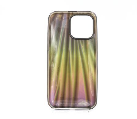 Чохол WAVE Gradient Patterns для iPhone 14 Pro Max transparent black