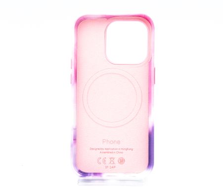 Чохол шкіряний Figura Series Case with MagSafe для iPhone 14 Pro purple