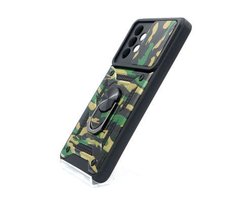 Чохол Camshield Serge Ring for Magnet Camo для Samsung A53 5G army green протиударний