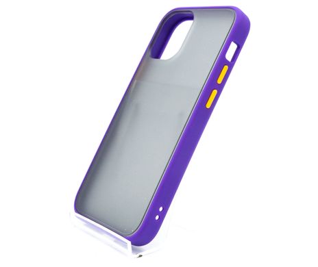 Чохол AVENGER для iPhone 12 mini purple/orange