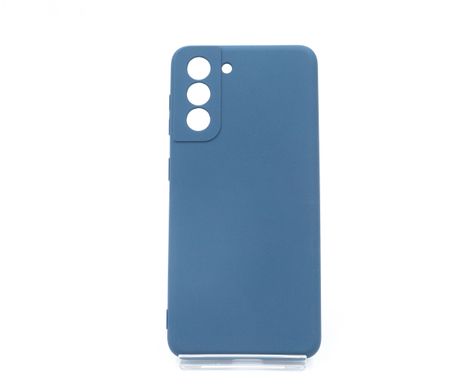 Силіконовий чохол WAVE Colorful для Samsung S21 blue Full Camera (TPU)