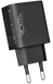 Мережевий зарядний пристрій Ridea RW-36120 Turbo Pro 2USB-C QC/PD 36W black