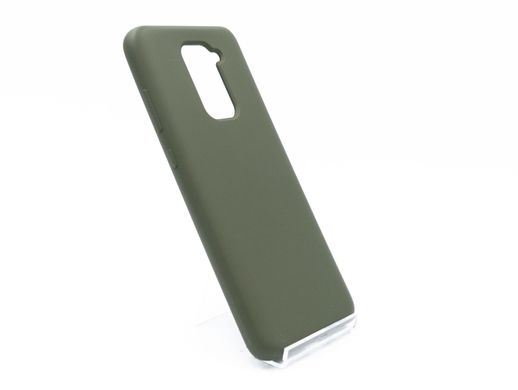 Силіконовий чохол Full Cover SP для Xiaomi Redmi Note 9 dark olive