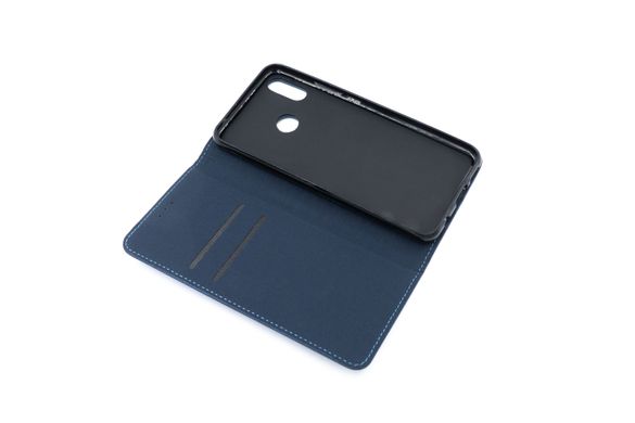 Чехол книжка TPU Magnet для Huawei P Smart + blue