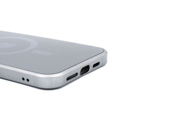 Чохол TPU+Glass Sapphire Mag Evo case для iPhone 12/12 Pro grey