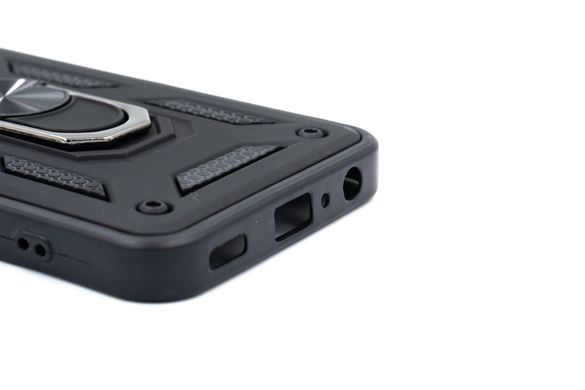 Чохол Camshield Serge Ring for Magnet для Samsung M23 5G black протиударний шторка/захист камери