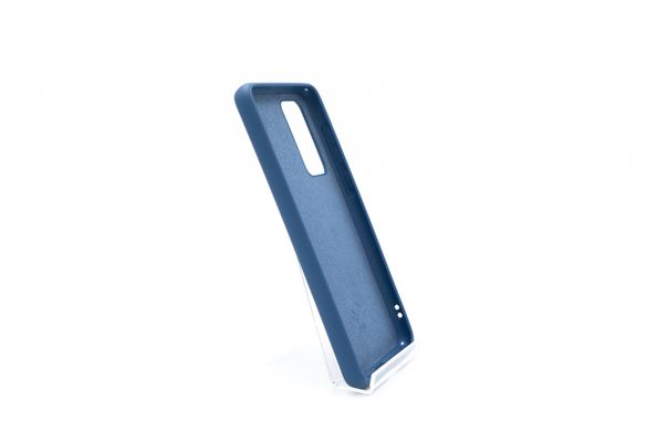 Силіконовий чохол Full Cover для Huawei P40 navy blue