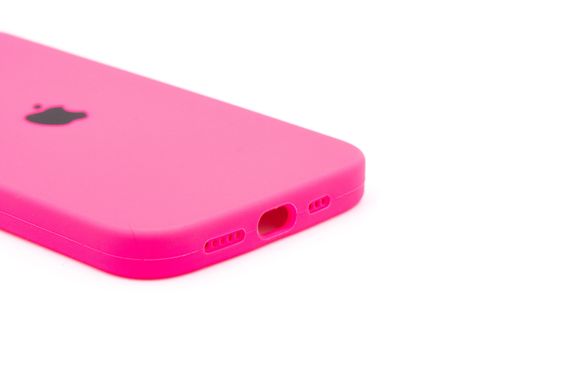 Силіконовий чохол Full Cover для iPhone 13 barbie pink