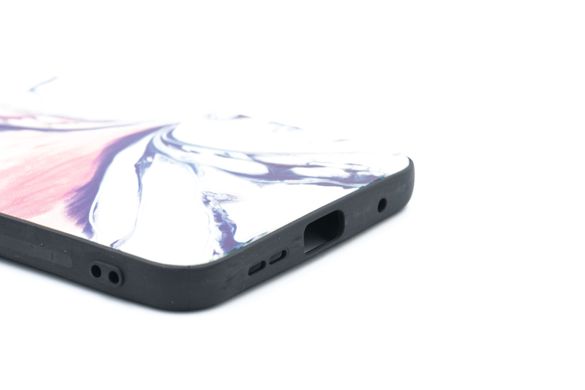 Накладка Marble UV для Xiaomi Redmi Note 12 4G milk Full Camera