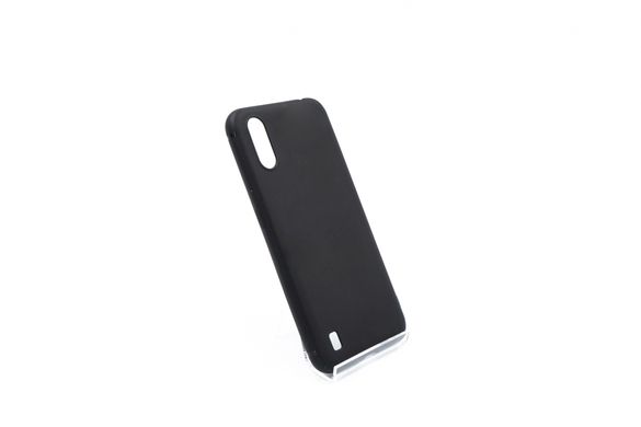 Силіконовий чохол Soft Feel для Samsung A01 black