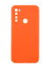 Силиконовый чехол Candy Full Camera для Xiaomi Redmi Note 8T orange