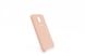 Силиконовый чехол Silicone Cover для Samsung J4-2018 pink sand