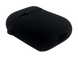 Чохол for AirPods 1/2 силіконовий black з мікрофіброю