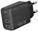 Мережевий зарядний пристрій Ridea RW-36120 Turbo Pro 2USB-C QC/PD 36W black