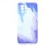 Силиконовый чехол Watercolor для Xiaomi Redmi Note 10 4G (TPU) blue