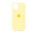 Силіконовий чохол Full Cover для iPhone 12 mini yellow