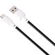 USB кабель Gelius Full Silicone GP-UCN001C Type-C 1.2m (18W) black/white