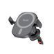 Автотримач CM570B Budi Wireless Car Сharger Phone Holder black