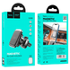 Автотримач Hoco CA106 Air outlet magnetic car holder black metal gray