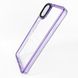 Чехол TPU+PC Colorside для Samsung A05 clear/purple