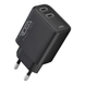 Мережевий зарядний пристрій Ridea RW-36120 Turbo Pro 2USB-C QC/PD 36W black