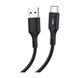 USB кабель HOCO U79 Admirable Type-C 3A/1,2m black