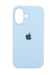 Силіконовий чохол Full Cover для iPhone 16 Plus lilac blue