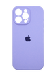 Силиконовый чехол Full Cover для iPhone 16 Pro lilac (dasheen) Full Camera