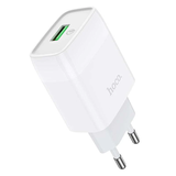 Мережевий блок живлення HOCO C72Q QC3.0 1USB/18W/3A white