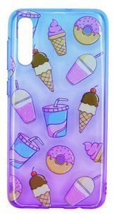 Силіконовий чохол WAVE Sweet&Asid Case для Samsung A30S/A50 (TPU) blue/purple/cocktells