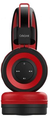 Bluetooth стерео гарнітура Celebrat A4 red