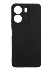 Силіконовий чохол Soft feel для Xiaomi Redmi 13C/Poco C65 black Full Camera Epik