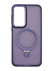 Чехол Matte Ring-MagSafe для Samsung S23 FE purple