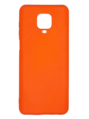 Силиконовый чехол Full Cover для Xiaomi Redmi Note 9s/Note 9 Pro/Note 9 Pro Max new apricot без logo