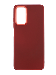 TPU чохол Bonbon Metal Style для Xiaomi Redmi Note 11 Pro 4G/5G Note 12 Pro 4G red