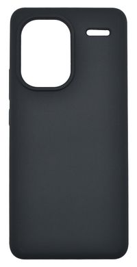 Силіконовий чохол Full Cover для Xiaomi Redmi Note 13 Pro+ black (AAA) без logo