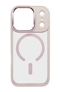 Чехол WAVE Ardor with MagSafe для iPhone 17 Pro clear pink