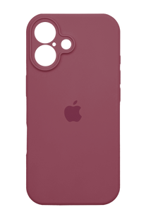 Силиконовый чехол Full Cover для iPhone 17 camelia Full Camera