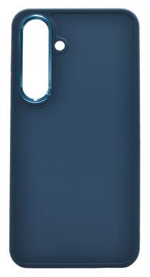 TPU чехол Bonbon Metal Style для Samsung S24 cosmos blue