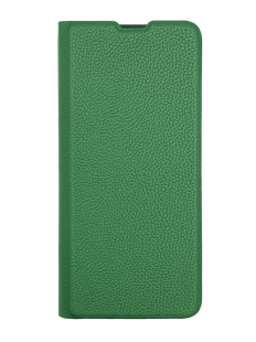 Чехол книжка FIBRA (рельеф) для Samsung A06 dark green Full Camera
