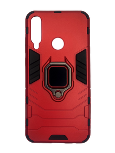 Накладка Protective для Huawei Y6P 2020 red for magnet+ring