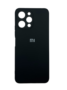 Силіконовий чохол Full Cover для Xiaomi Redmi 12 black Full Camera