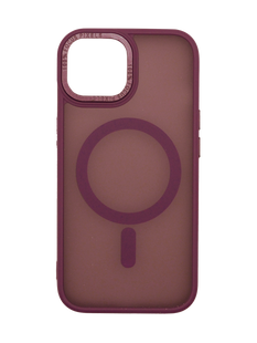 Чохол TPU+PC Space Magnetic Color with Magsafe для iPhone 11 Pro Max bordo