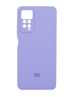 Силиконовый чехол Full Cover для Xiaomi Redmi Note 11 Pro 4G/5G dasheen (AAA) Full Camera